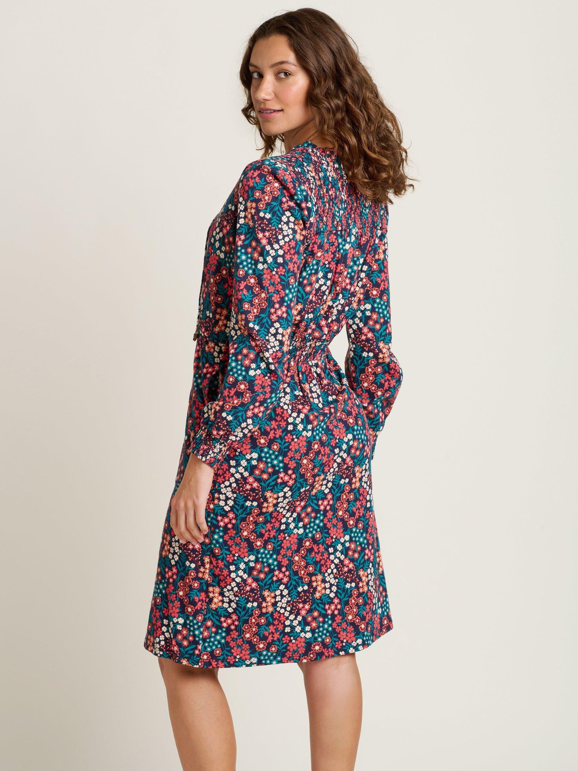 Product image 3 of 4, which shows Brakeburn Winter Ditsy Dress, Multi, 8