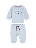 Tommy Hilfiger Baby Sweatshirt & Joggers Set, Breezy Blue