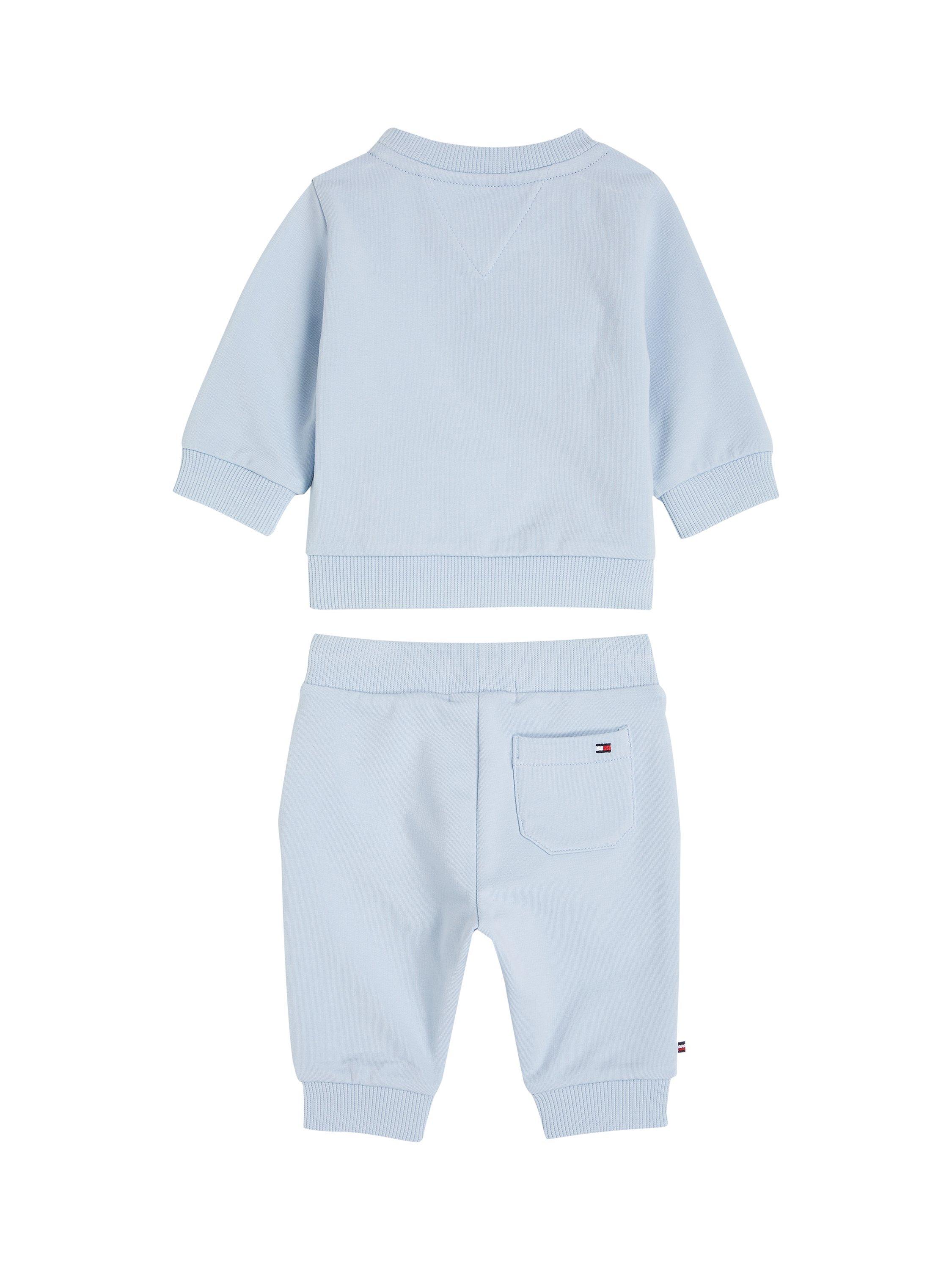 Tommy Hilfiger Baby Sweatshirt Joggers Set Breezy Blue