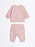 Tommy Hilfiger Baby Sweatshirt & Joggers Set, Soft Rose