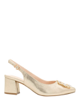 Paradox London Filomena Wide Fit Pointed Heeled Slingbacks