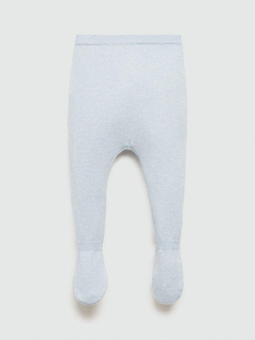 Mango Baby Lila Leggings, Pastel Blue
