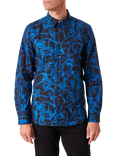 Paul Smith Abstract Regular Fit Shirt, Blue/Multi