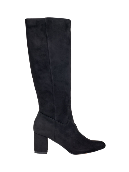 V.GAN Vegan Avocado Knee High Boots, Black, Black