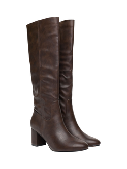 V.GAN Vegan Avocado Knee High Boots - view 2, Chocolate