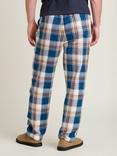 Brakeburn Check Pyjama Bottoms, Blue, Blue