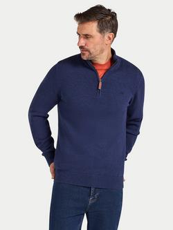 Raging Bull Classic Quarter Zip Jumper, Navy