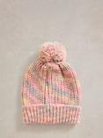 White Stuff Kids' Spacedye Hat, Pink