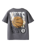 NBA Brooklyn Nets Graphic T-Shirt, Lava Smoke