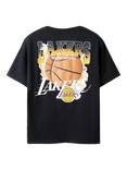NBA LA Lakers Graphic T-Shirt, Black