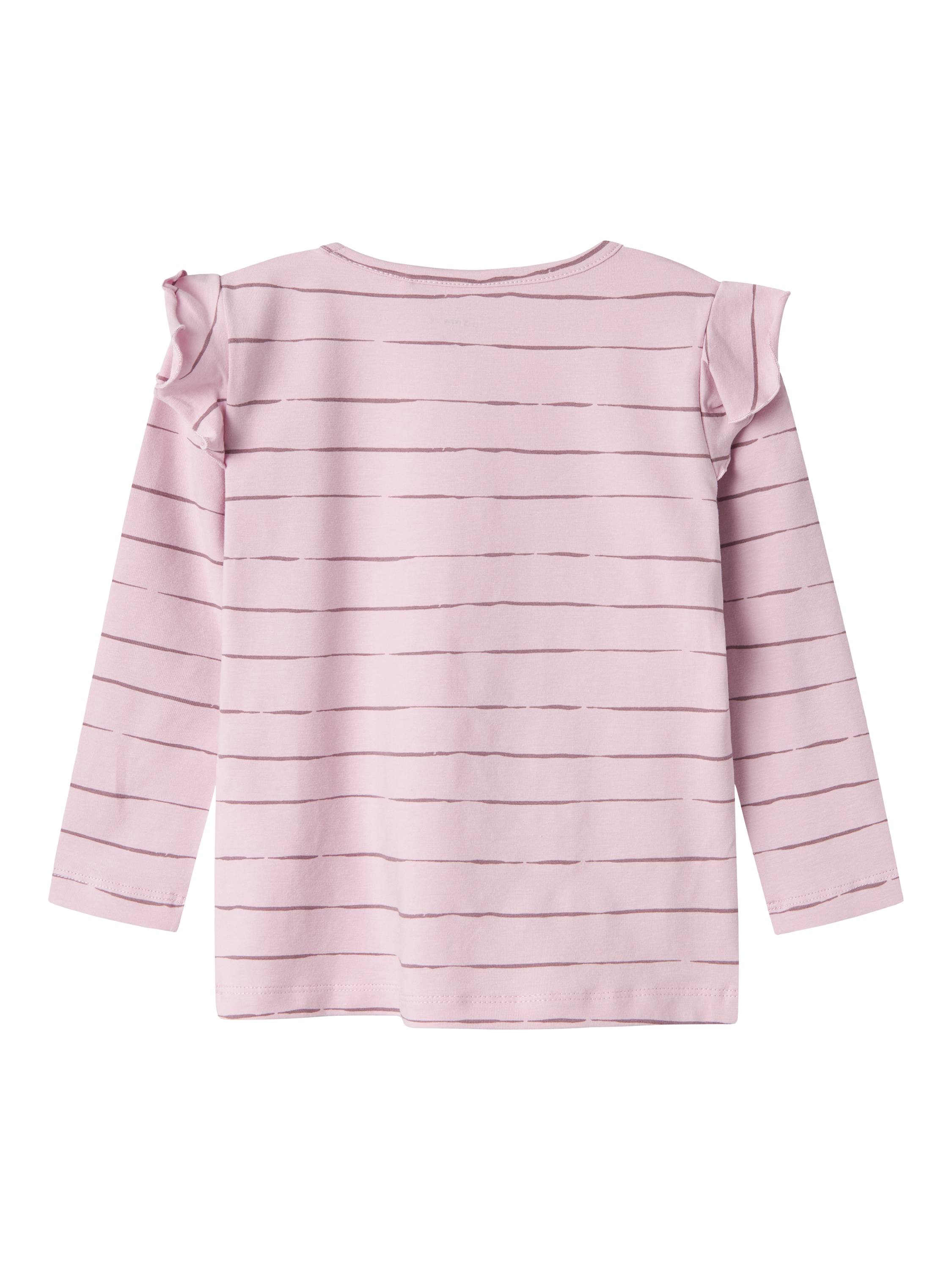 Product image 2 of 3, which shows NAME IT Kids' Paw Patrol Stripe T-Shirt, Winsome Orchid, 18-24 months