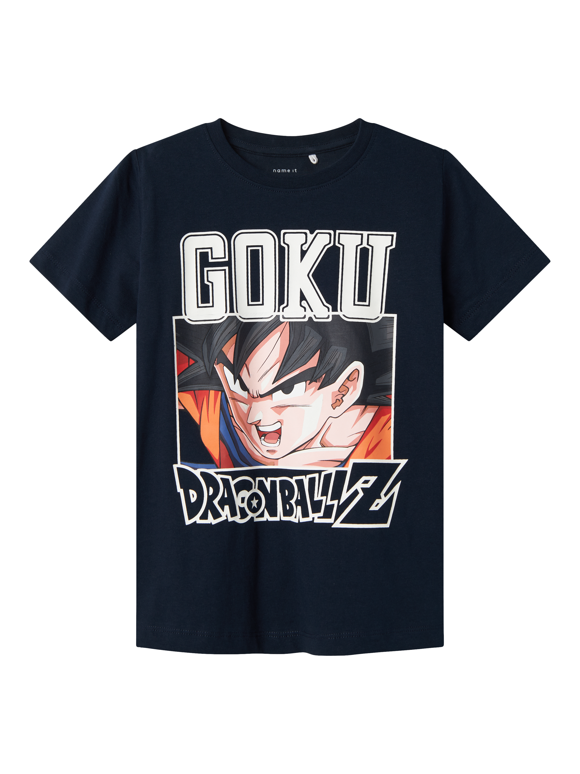 Product image 1 of 3, which shows NAME IT Kids' Dragon Ball Z Cotton Graphic T-Shirt, Black/Multi, 6 years