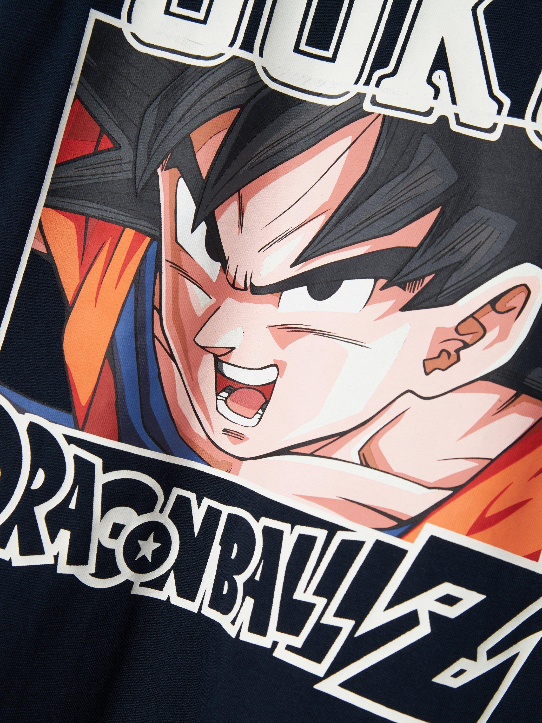 Product image 3 of 3, which shows NAME IT Kids' Dragon Ball Z Cotton Graphic T-Shirt, Black/Multi, 6 years