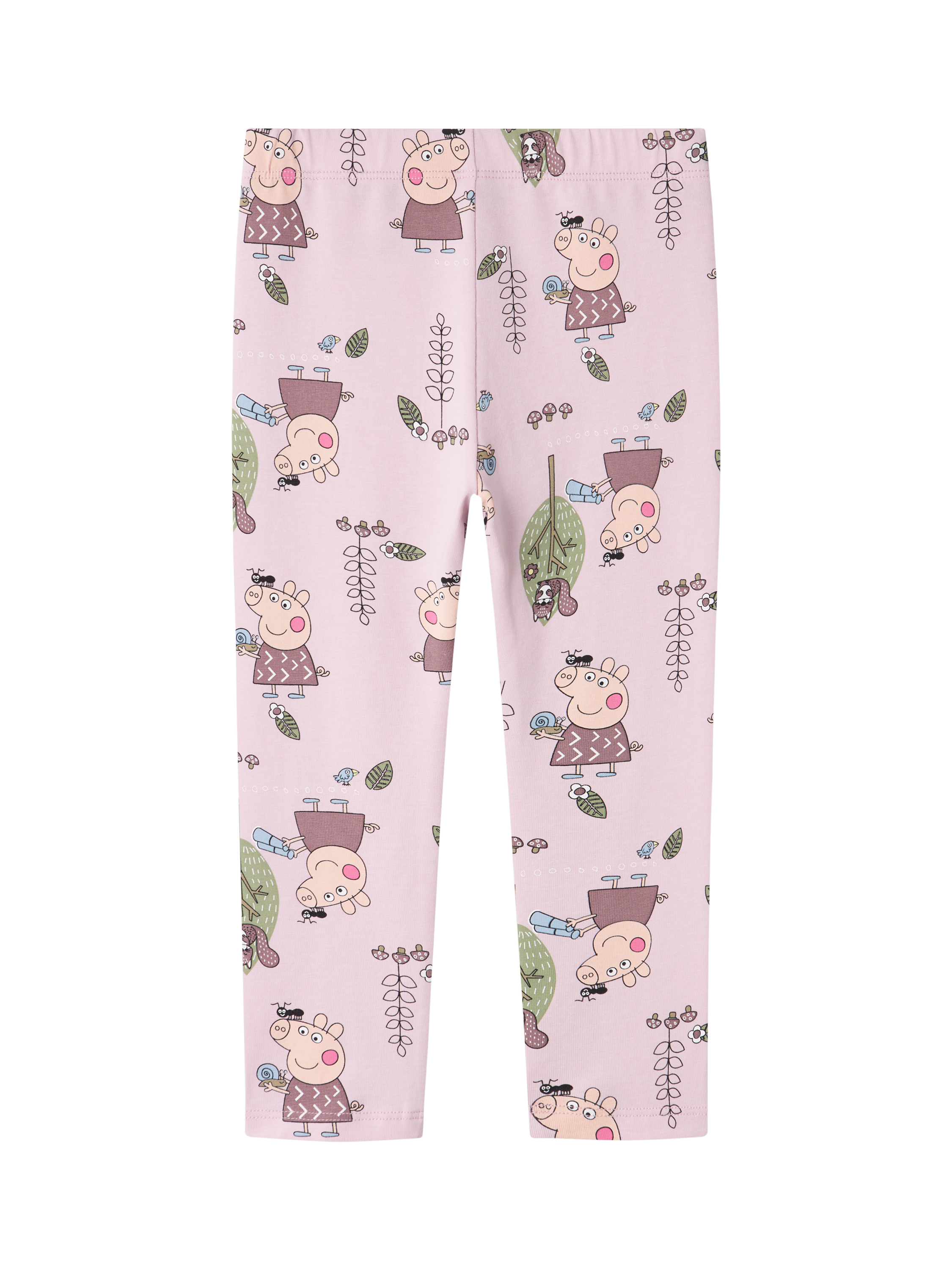 Product image 2 of 3, which shows NAME IT Kids' Peppa Pig Leggings, Winsome Orchid, 18-24 months