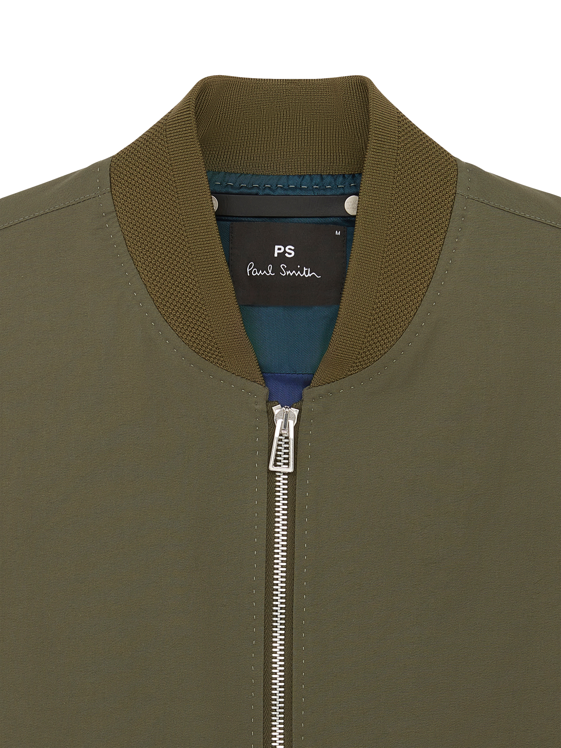 Product image 3 of 8, which shows Paul Smith Bomber Jacket, Green, S