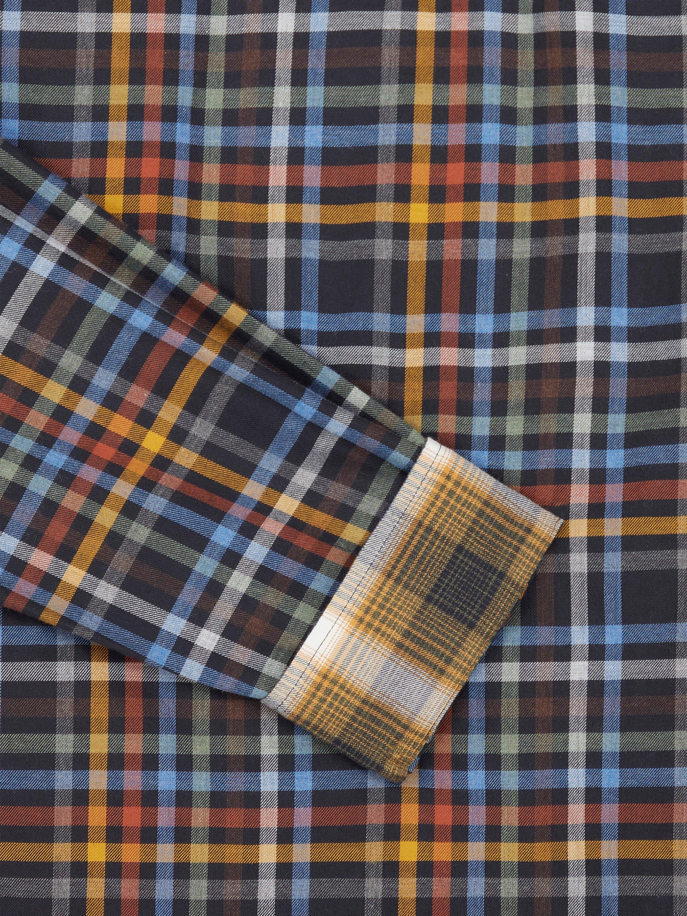 Product image 2 of 3, which shows PS Paul Smith Cotton Regular Fit Tartan Shirt, Multicolour, L