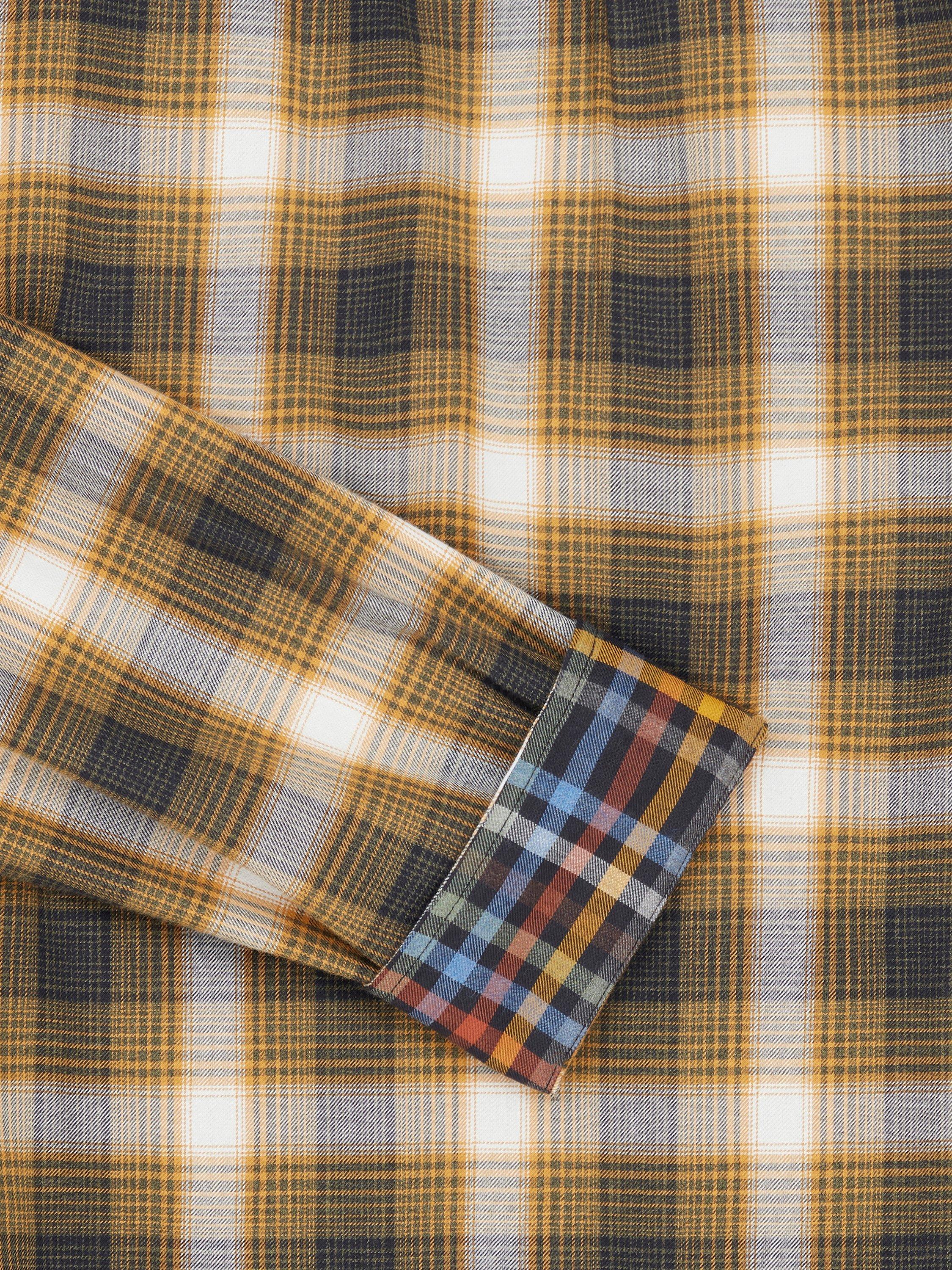 Product image 2 of 3, which shows PS Paul Smith Cotton Regular Fit Check Shirt, Yellow, S