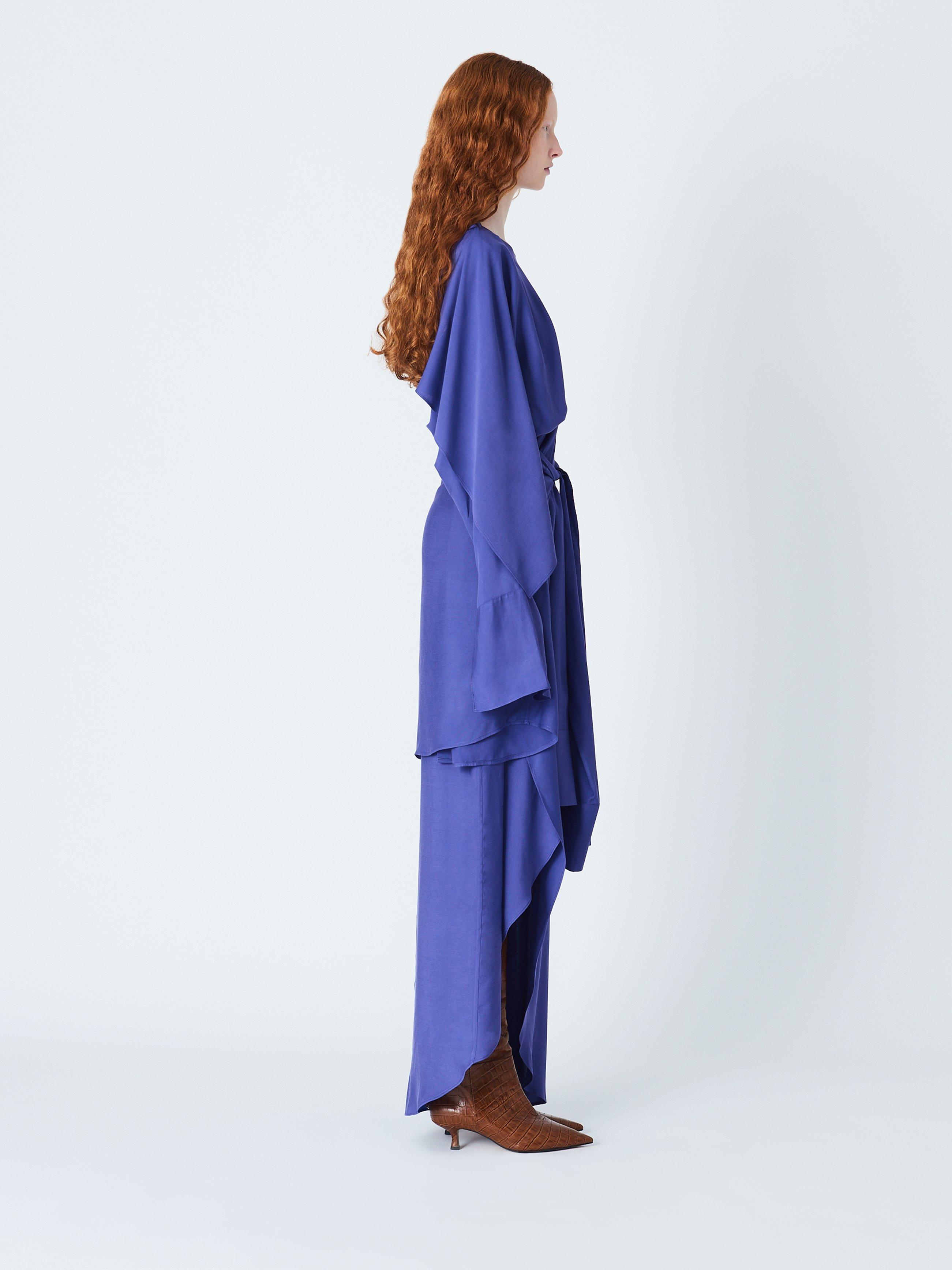 Product image 7 of 7, which shows John Lewis x A.W.A.K.E. MODE Deconstructed Maxi Dress, Purple, 6