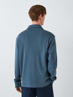 Kin Modern Collar Knit Sweatshirt - view 2, Orion Blue