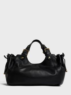 Gerard Darel Chiara Leather Bag, Black - view 2, Black