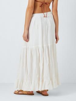 AND/OR Sundaze Tiered Skirt, Ivory - view 2, Ivory