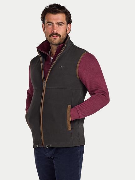 Raging Bull Fleece Gilet, Slate
