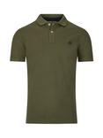 Raging Bull Classic Organic Cotton Pique Polo Shirt, Army Green