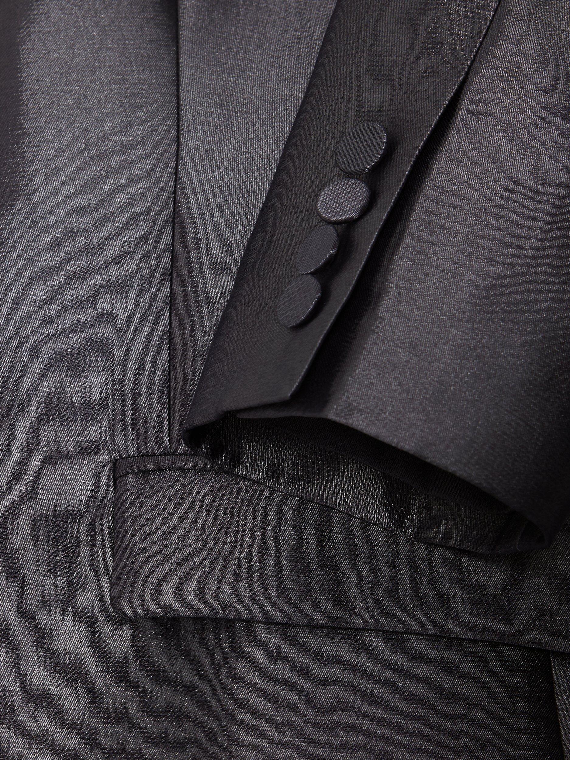 Product image 6 of 10, which shows Phase Eight Sade Metallic Jacket, Gunmetal, 6