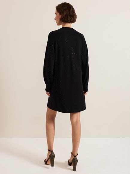 Phase Eight Tala Dress, Black - view 2, Black