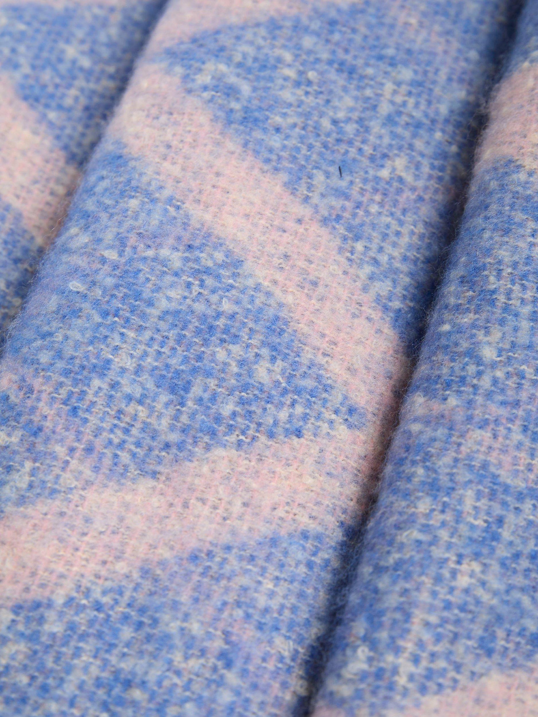 Product image 2 of 3, which shows James Lakeland Diamond Scarf, Blue, One Size