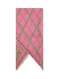 James Lakeland Diamond Scarf, Pink