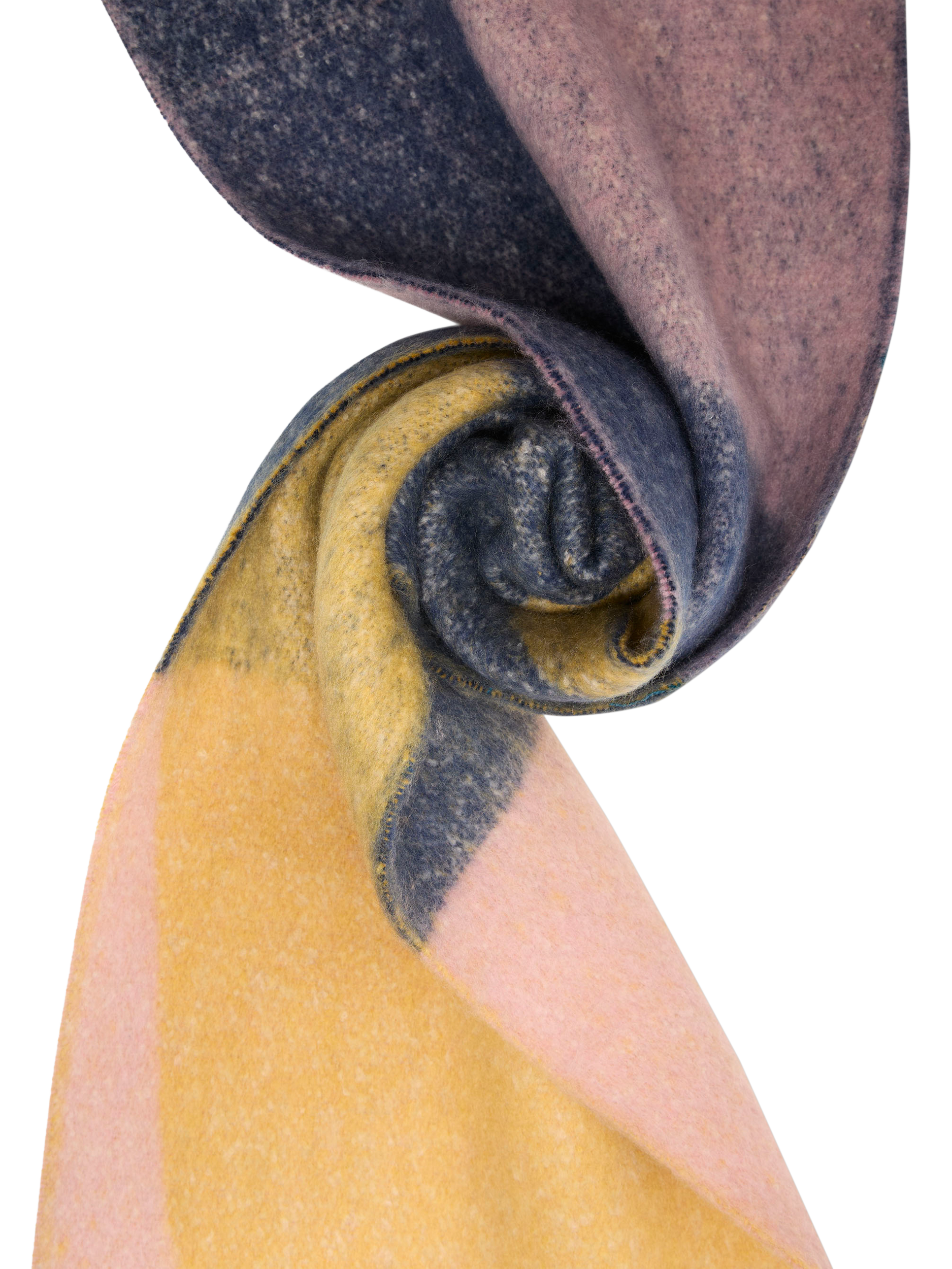 Product image 3 of 4, which shows James Lakeland Wave Detail Scarf, Pink, One Size
