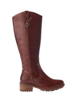 Moda in Pelle Hazay Leather Boots, Tan