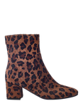 Moda in Pelle Otto Suede Leopard Ankle Boots, Multi