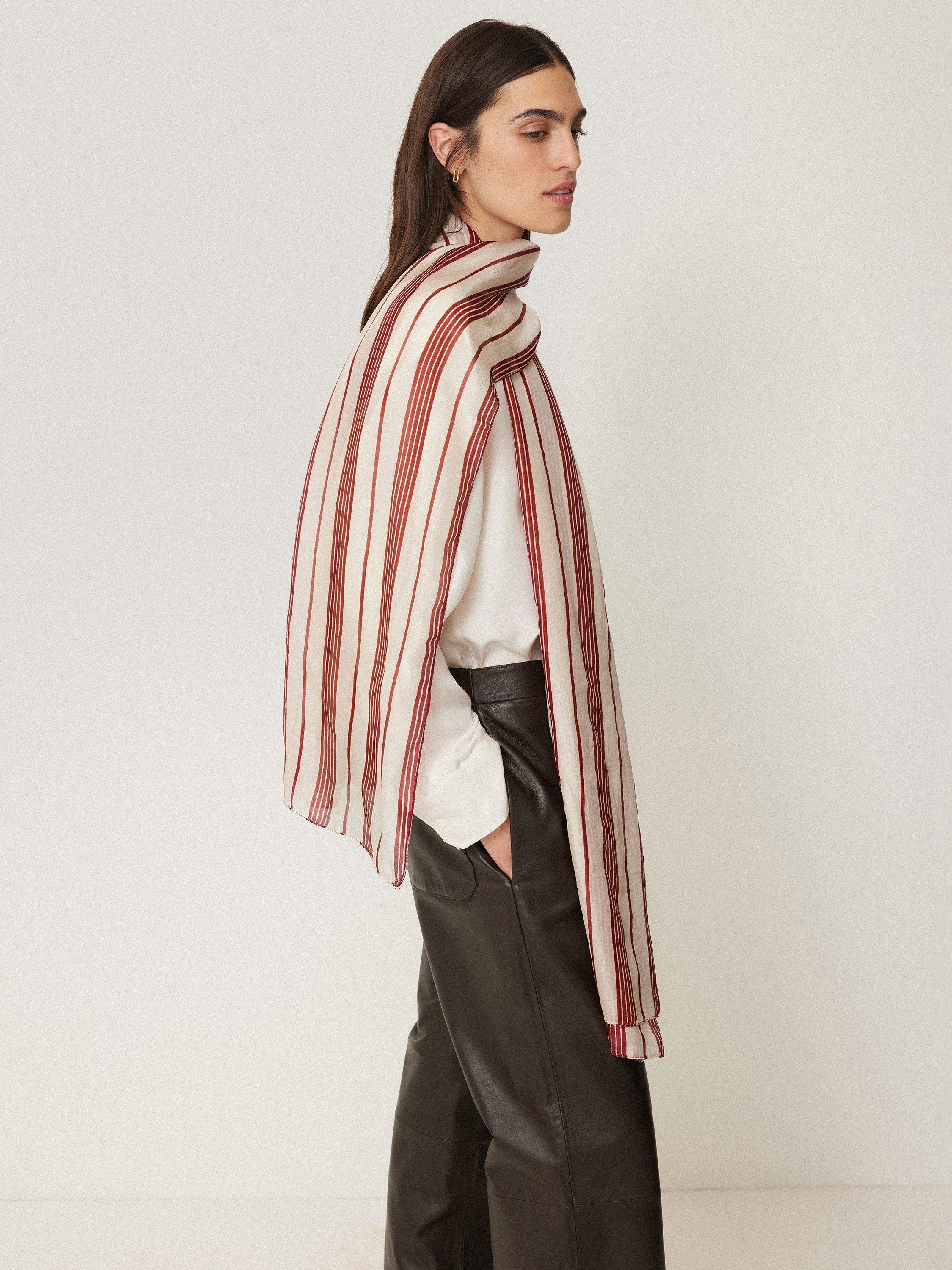 Jigsaw silk scarf store