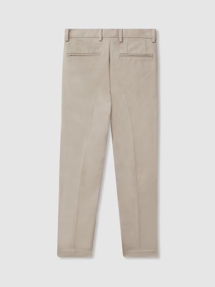 Reiss Kids' Eastbury Tailored Trousers - view 2, Stone