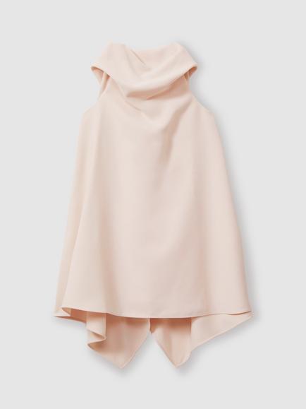 Reiss Kids' Shauna Draped Trapeze Dress, Pink - view 2, Pink