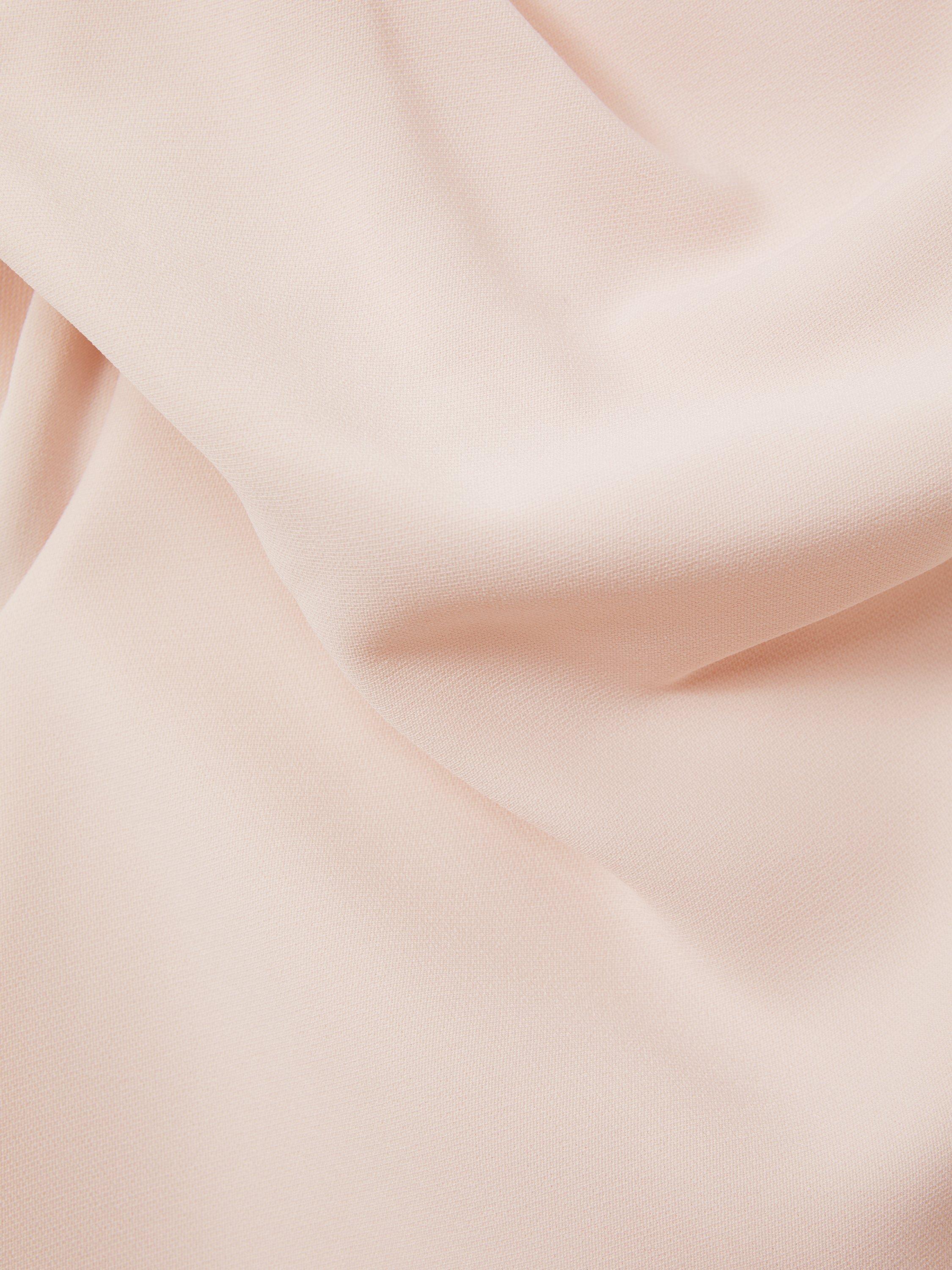 Product image 4 of 4, which shows Reiss Kids' Shauna Draped Trapeze Dress, Pink, 4-5 years