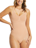 Ambra Killer Curve G-String Bodysuit, Toffee
