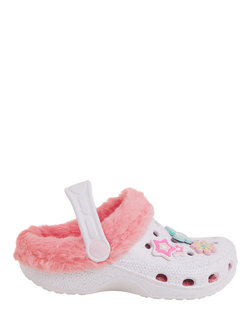 Angels by Accessorize Kids' Glitter Clogs, Multi, Multi