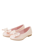 Angels by Accessorize Kids' Bow Ballerina Shoes, Pink