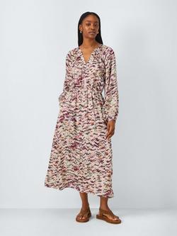 AND/OR Ardenne Wave Print Dress, Wave Print, Wave Print