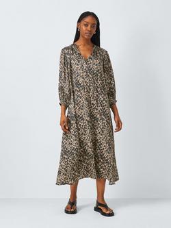 AND/OR Frida Leopard Print Dress, Leopard Print, Leopard Print