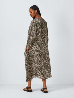 AND/OR Frida Leopard Print Dress, Leopard Print - view 2, Leopard Print
