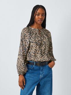 AND/OR Babylon Leopard Print Blouse, Leopard Print, Leopard Print
