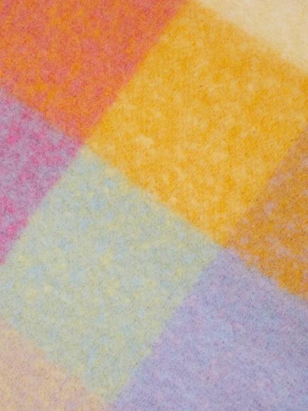 Angels by Accessorize Kids' Check Blanket Scarf, Multi - view 2, 