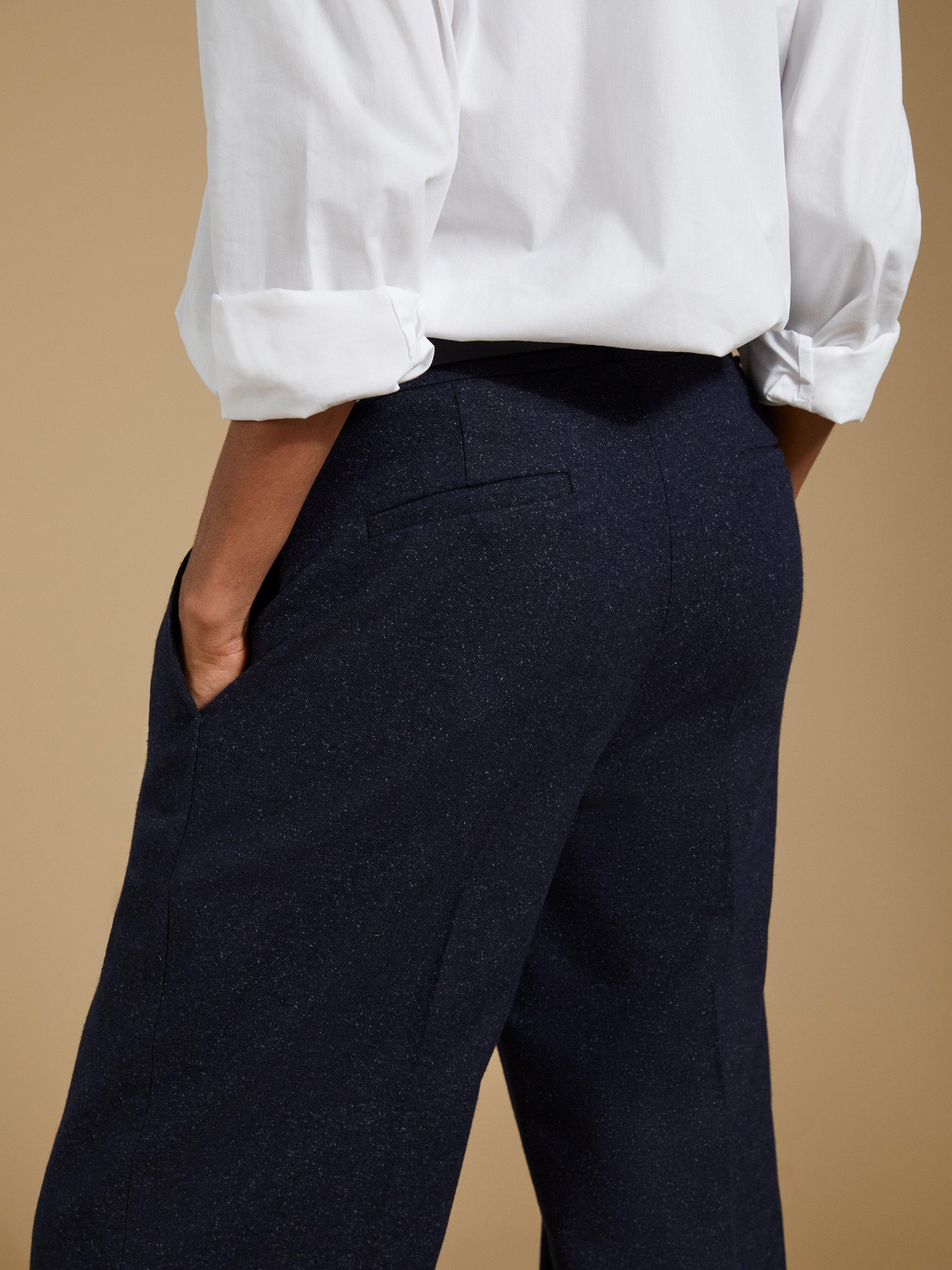 Product image 5 of 5, which shows Baukjen Gwynnie Wool Blend Trousers, Charcoal, 10