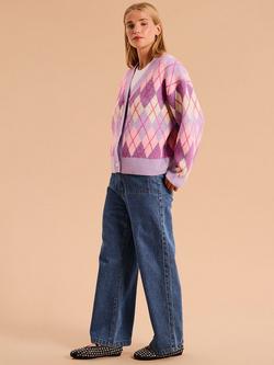 OMNES Henni Boxi Cardigan - view 2, Purple