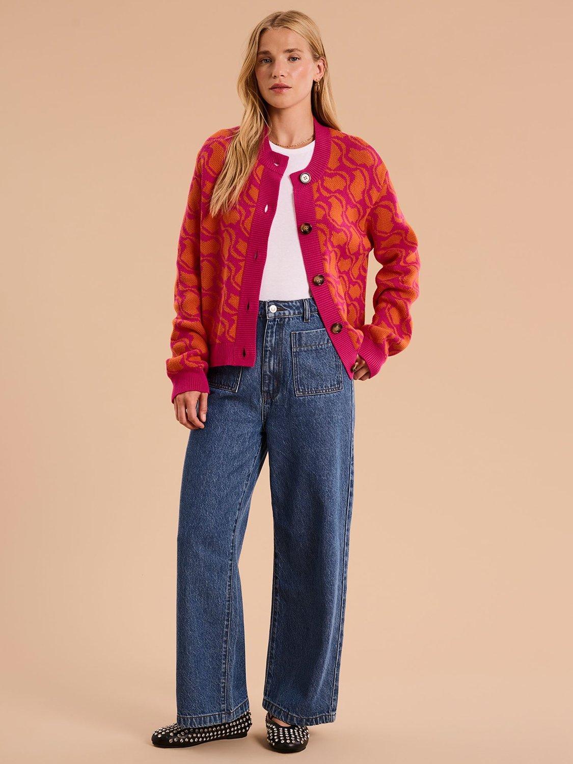OMNES Kamaria Cardigan, Orange