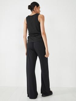 HUSH Amie Wide Leg Joggers - view 2, Black